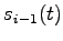 $s_{i-1}(t)$