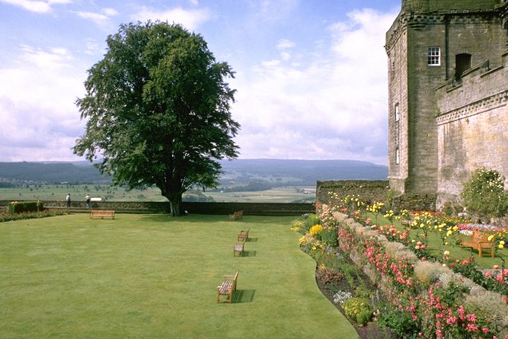 Garten in Sterling Castle